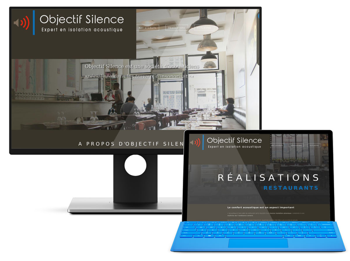 Un nouveau site internet pour Objectif Silence